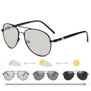 Gafas de sol polarizadas para hombres gafas fotocromáticas día y noche gafas de sol sapo conducción sombras
