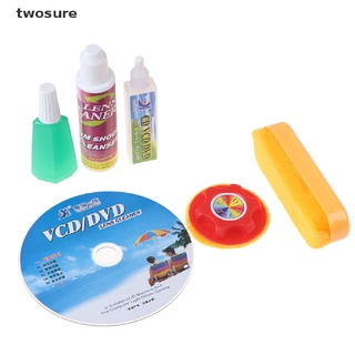 [twosure] Computer car CD DVD Rom Player Maintenance Lens Cleaning Kit [twosure]