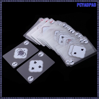 [precio De la actividad] juego de mesa de PVC Transparent a prueba de agua a prueba de agua juego de cartas juguete (5)