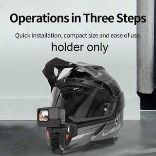 nuevo casco de motocicleta de alta calidad dji/hero9/8/7 soporte pequeño hormigas para gopro adecuado barbilla a9p8