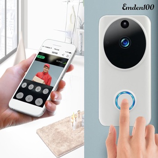 smart wireless wifi cámara intercomunicador seguridad hogar alarma remoto video timbre