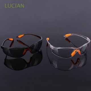lucian gafas transparentes anti-impacto al aire libre trabajo gafas de seguridad ligero anti-polvo fábrica de laboratorio protector de ojos