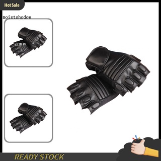 mw- guantes de medio dedo transpirables antideslizantes para deportes al aire libre para bicicleta/ciclismo