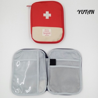 Al aire libre Camping Home Survival portátil botiquín de primeros auxilios caso píldora bolsa (5)