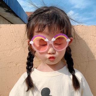 Sol flor redondo lindo niños gafas de sol UV400 para niño niñas niño encantador bebé gafas de sol niños