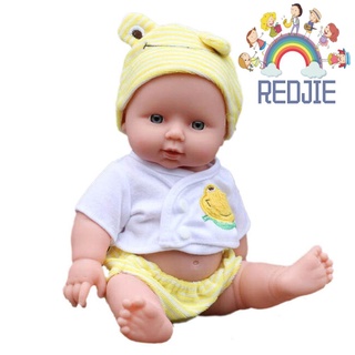 REBORN Muñeca de silicón suave para recién nacidos/muñeca realista para niños recién nacidos/juguete de educación temprana/regalos