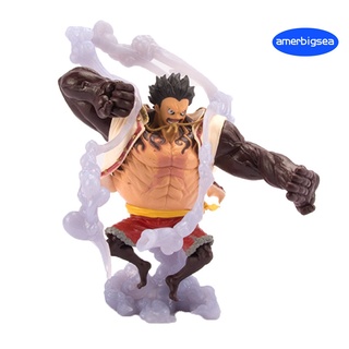 One Piece Bouncing Man Model 4th Gear Luffy Figure Toy Room Decor Holiday Gift
