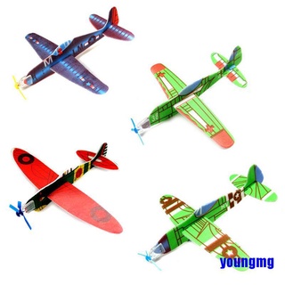3Pcs DIY volador planeador aviones juguetes educativos para niños de mano de lanzamiento de regalo de fiesta de relleno