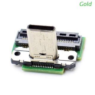 Interruptor De repuesto compatible con puerto De carga Tipo C Para consola De juegos NS/piezas De reparación