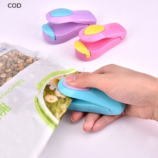 [cod] paquete sellador portátil mini máquina de sellado de alimentos de cocina snack clip sellador de calor caliente