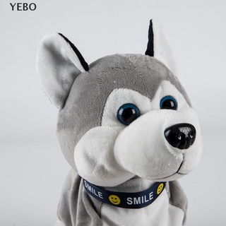 [yebo] control de sonido electrónico interactivo perros juguete robot cachorro mascotas corteza juguetes de peluche