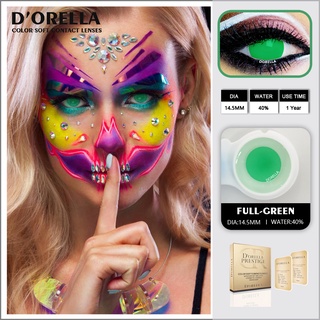 D'ORELLA 1 Pair(2pcs) PUPE series color Cosplay contact lenses color lenses all-inclusive Halloween dress up Cosmetic Contact Lenses for one year (4)