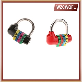 Wzcwqfl 2 pzs Código De seguridad De bloqueo con combinación De Números digitonio/2 piezas