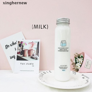 [xinghernew] leche burbuja de baño sal cuerpo calmante piel exfoliante exfoliante cuerpo lavado caliente (8)