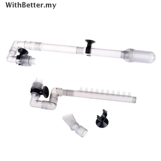 [withbetter] Hw-602b/hw-603b tubo de salida de entrada de piezas de tubo de acuario filtro externo [MY]