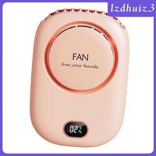 [NANA] Ventilador de mano libre de manos ventilador Personal cuerpo enfriamiento manos libres cuello ventilador portátil USB recargable ventilador regalos