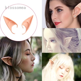Látex elfo oreja Pixie vestir disfraz suave punta Goblin orejas Cosplay Halloween fiesta accesorios