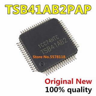 5-10pcs 100% nuevo TSB41AB2 TSB41AB2PAP TSB41AB2PAPR QFP-64 Chipset en Stock