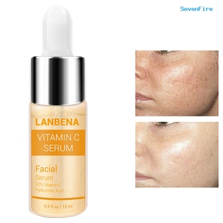 SevenFire LANBENA 15ml Vitamin C Facial Serum Whitening Brighten Freckle Removal Skin Care