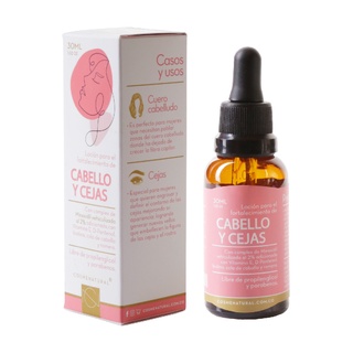 Minoxidil Mujer Crecimiento Cabello y Cejas x 30 ml (1)