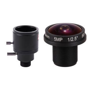2 lentes: 1 lente hd cctv 3.0mp m12 2.8-12 mm lente hd y 1 lente hd ojo de pez cctv lente 5mp 1,8 mm m12x0.5