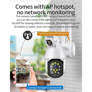 lampring 1080p seguridad wifi ip cctv cámara de seguridad inalámbrica al aire libre hd hogar ptz ir cam lampring (2)
