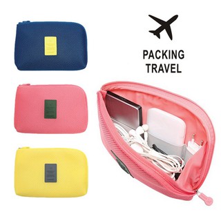 Bolsa de almacenamiento Digital accesorios electrónicos bolsa de auriculares Cables USB estuche de viaje (1)