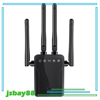 (Jsbay88) 1200mbps Wifi Repetidor De rango Extensor Wifi Dualband 4 Internet Repetidor De señal 2.4ghz Antenas Externas Plug And (9)