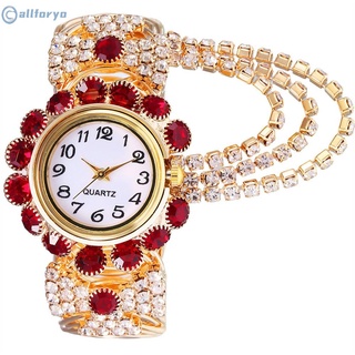 Reloj De cuarzo con incrustaciones De Diamantes para mujer