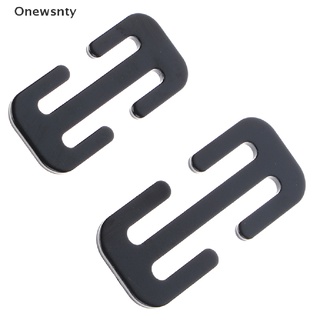 onewsnty - ajustador de cinturón de seguridad de metal para coche, 38/52 mm, clip de bloqueo automotriz, abrazadera de cinturón *venta caliente