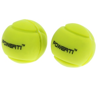 Bolehdeals 2pza. Bola De Bola con Forma De tenis Squash/a prueba De agua/estampado De vibración amarillo (2)