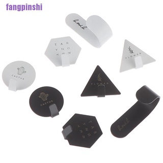 [SHI] 4 piezas de gancho de llave de elementos geométricos nórdicos para colgar en la pared