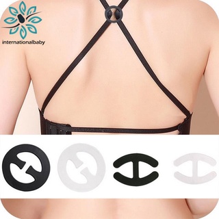 Clips de sujetador - ocultar sujetador correa y ajustar /enhance escote clip transparente desnudo negro (1)