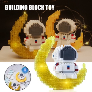 Bloques De construcción De juguete De Astronauta espacio creativo Diy ensamblaje rompecabezas juguetes regalo novedad Para niños