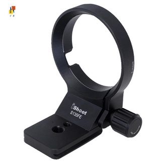 Ishoot Collar de lente con cámara QR placa para Sony FE 135mm F1.8 (1)