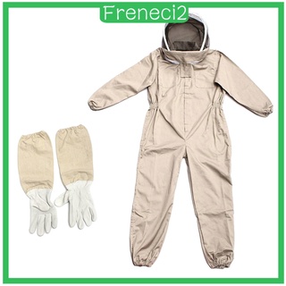 [Freneci2] ropa de abeja profesional para adultos, traje de cuerpo Unisex con capucha de guante XXL