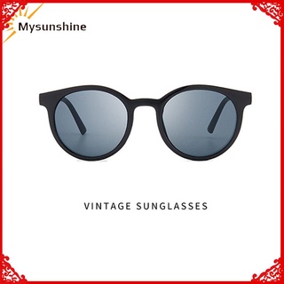 Marco redondo trend pequeño marco gafas de sol prácticas gafas de sol cumpleaños moda salvaje gafas portátiles