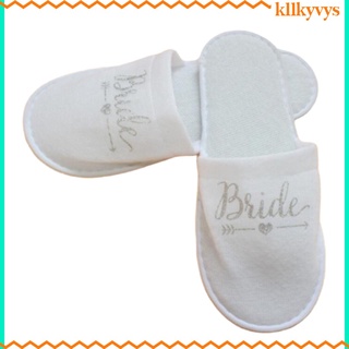 (Kllkyvys) sandalias De fiesta desechables con dibujo De mielmoon Para novia/boda/viaje (6)