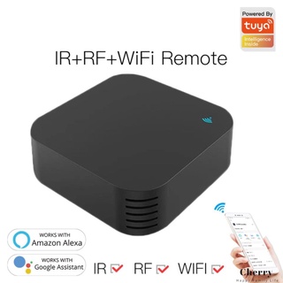 Smart Life Tuya WiFi RF + IR Control Remoto Universal Hub Controlador Aparatos/App De Voz Trabajo Con Alexa Google Home Cherry