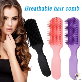 Cepillo de pelo peine suavizante cepillo desenredar aliviar el cuero cabelludo fatiga masaje peine para mujeres hombres