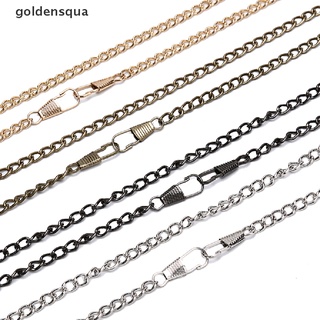 [goldensqua] diy largo 120 cm metal reemplazo mango cadena crossbody bolsas de hombro correas [goldensqua]