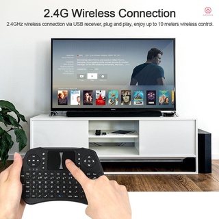 Onlylove2-ghz teclado inalámbrico aire ratón Touchpad Control remoto de mano para Android TV BOX PC Smart TV (8)
