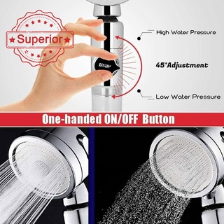 Potente boquilla de ducha presurizada filtro de purificación de agua ducha ducha presurizada ducha R3U4