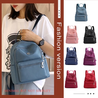 [hst]mochila de hombro impermeable de nailon escolar para mujer/estudiante/mochila de viaje casual