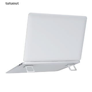 tutuout mini portátil soporte fijo plegable soporte de enfriamiento de ordenador base para mesa gadgets co