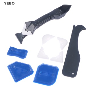 [yebo] 10 piezas de silicona raspador caulking grouting sellador acabado limpio removedor kit de herramientas (1)