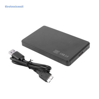Electronicmall01 USB 3.0 SSD carcasa externa móvil 5Gbps alta velocidad 2.5 pulgadas SATA caja