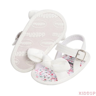 Kidsup-Zapatos planos antideslizantes para bebés/niñas/zapatos planos con estampado Floral/zapatos de suela suave (4)