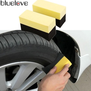 2pcs Car wash U-Shape Tire Wax Polishing Compound Sponge, ARC Edge Sponge, Tyre Brush car Cleaning products for car