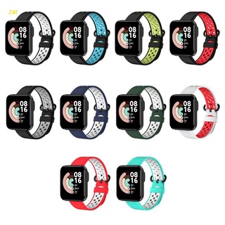 Zwi para XiaoMi Mi Watch Lite correa de liberación rápida banda de silicona correa de reloj deportivo para Redmi Watch Smart Watch correa
